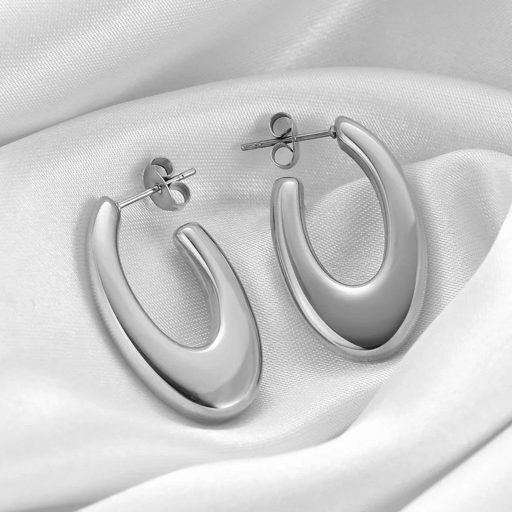 Boucles d'oreilles Elys en argent 