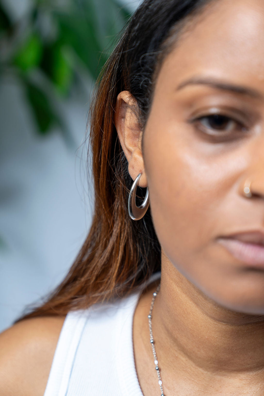 Boucles d'oreilles Elys en argent 