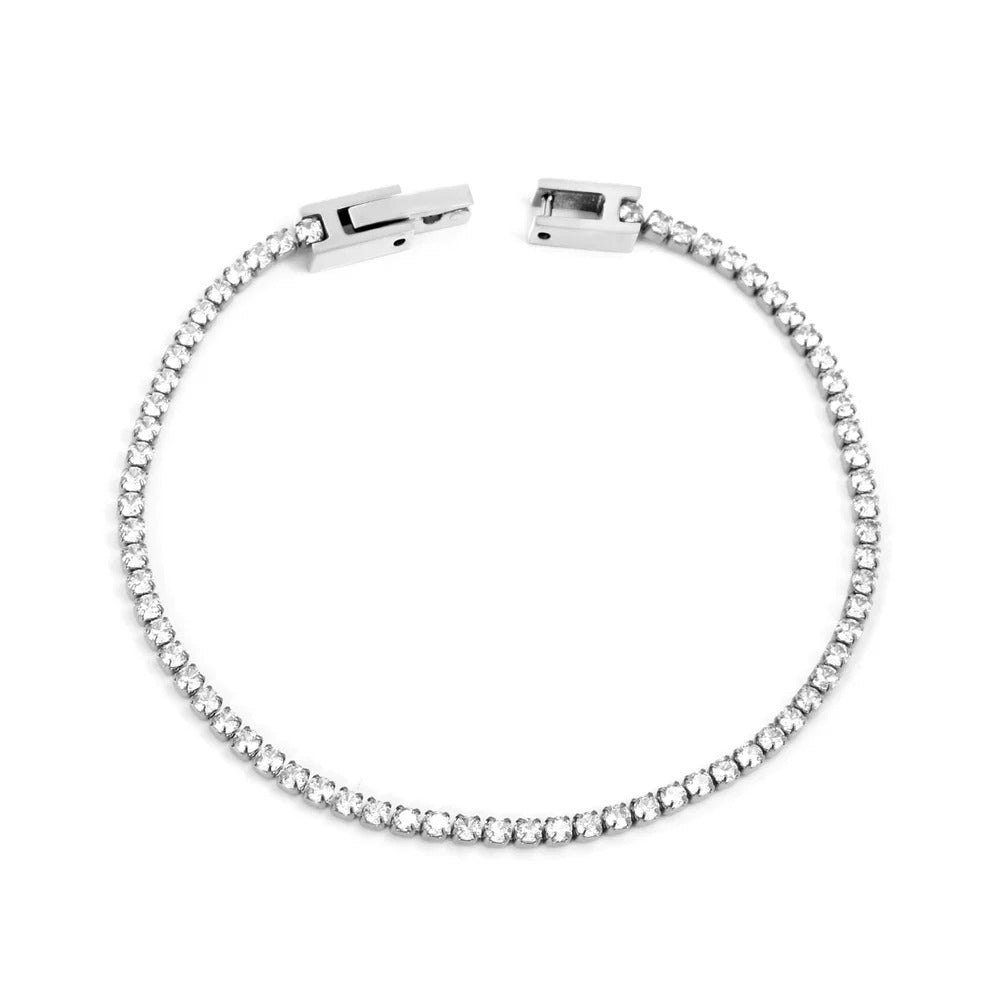 Silver Evara bracelet
