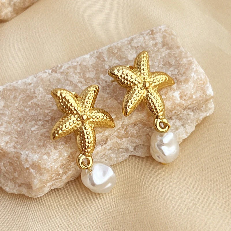 Summer Pearl Earrings