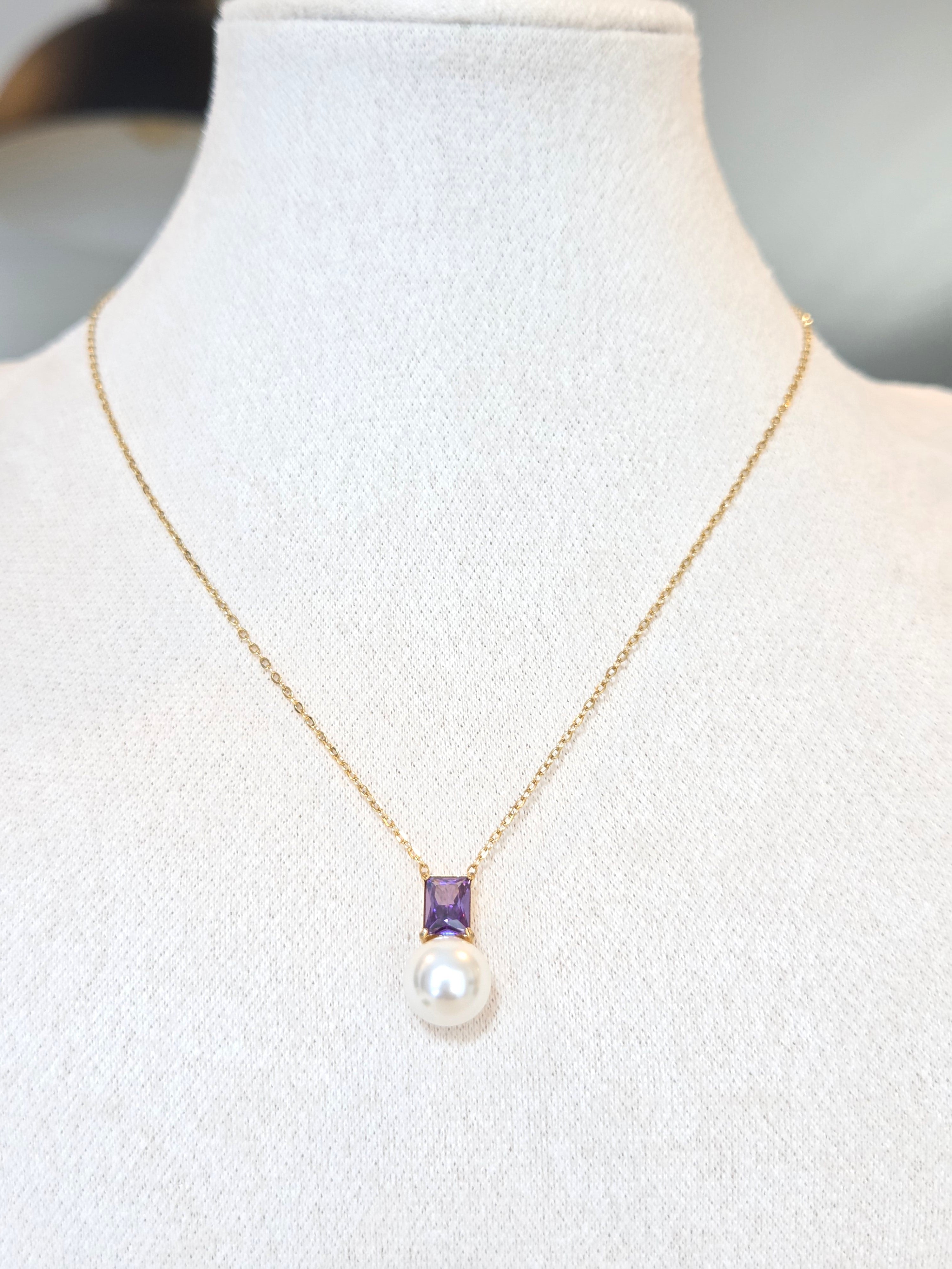 Collier Brume Violette